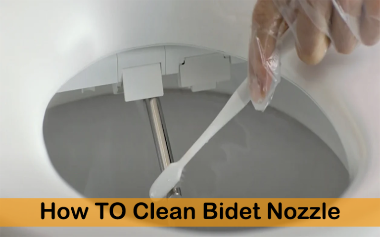 clean bidet nozzle