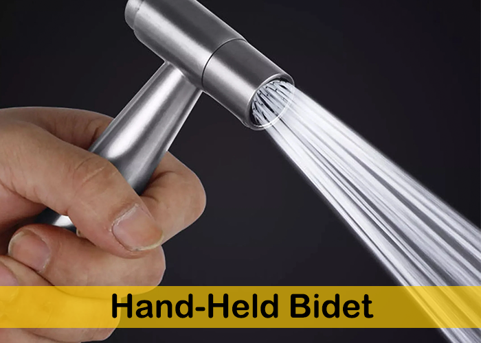 use handheld bidet