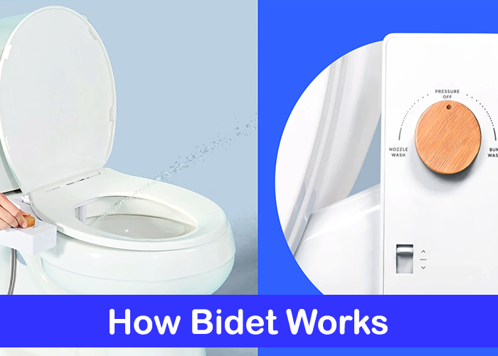 how does bidet works